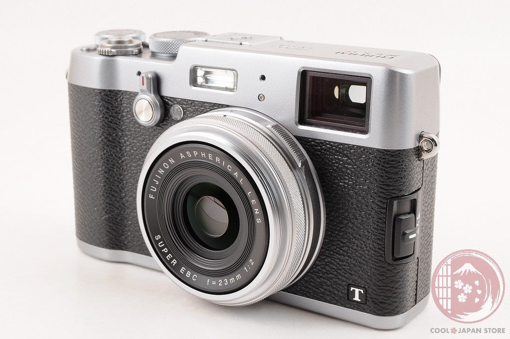 [ 28300 shots MINT in Box ]Fujifilm Fuji X100T X-100T Silver 16.3MP Digital Cm51