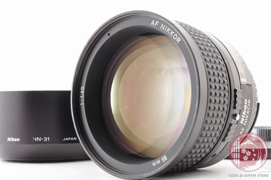 [MINT w/ Hood Caps] Nikon AF Nikkor 85mm f/1.4 D (IF) Portrait Lens Japan Lu85