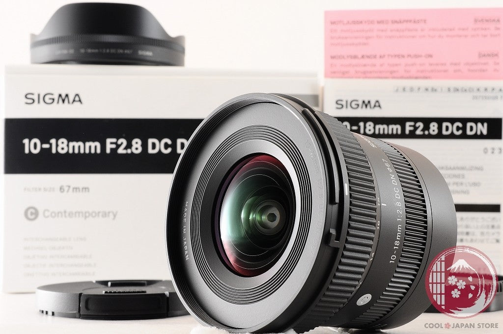 [TOP MINT in Box] Sigma 10-18mm f/2.8 DC DN Contemporary Sony from Japan Lw17