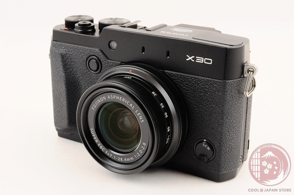 DDU [MINT w/Strap Cable] Fujifilm Fuji X30 Black 12.0MP Digital Camera Cj15