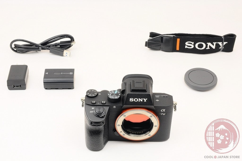 DDU[ 12462 shots MINT+ w/ Strap Cable ] Sony A7 7M3 ILCE-7M3 from Japan Cj57