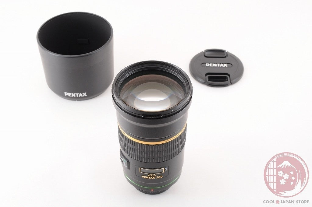 DDU[MINT+ w/Hood Caps] Pentax DA 200mm f/2.8 ED IF SDM SDM from Japan Lu34
