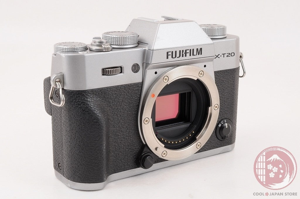 [ 1935 shots EXC5 in Box ] Fuji X-T20 Silver 24.3MP Mirrorless from Japan Cm45