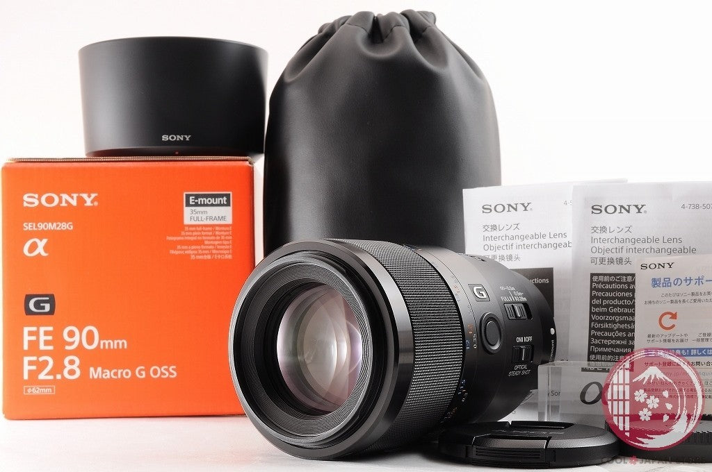 [TOP MINT in Box] Sony FE 90mm f/2.8 OSS Macro G SEL90M28G from Japan Lv24