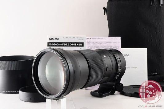[MINT+ w/Hood Case] Sigma 150-600mm f/5-6.3 DG OS HSM Contemporary NIKON Lv48
