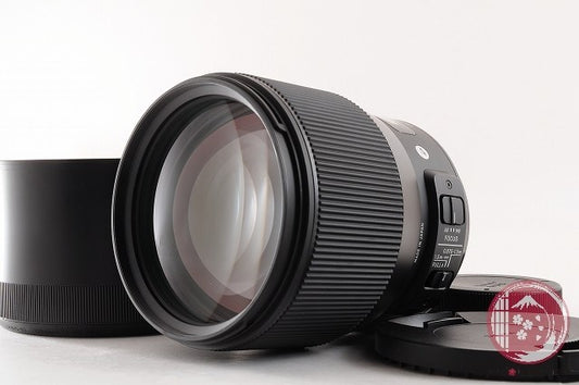 [MINT+ w/Hood Caps] Sigma 135mm f/1.8 DG HSM Art NIKON from Japan Lv30