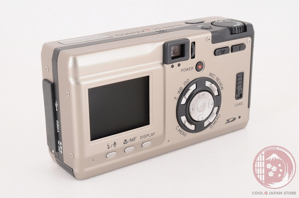 DDU[TOP MINT in Box] Contax TVS Digital from Japan Cj71