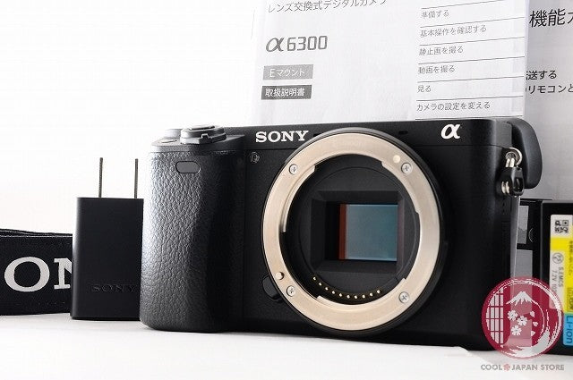 35 lang OK[ 2462 shots MINT+ w/ Strap Cable ] Sony Alpha a6300 ILCE- 6300 Ck56