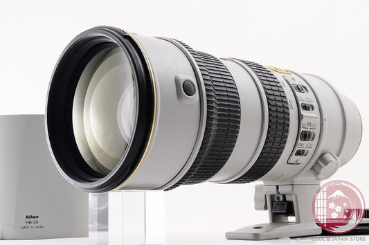 [MINT+ w/Hood Tripod] Nikon AF-S 70-200mm f/2.8 G ED VR IF Light Gray Lv71