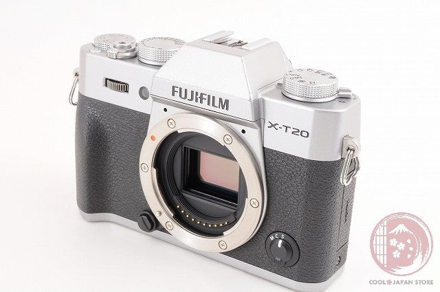 [ 4650 shots MINT in Box ] Fuji X-T20 Silver 24.3MP Mirrorless from Japan Ck46