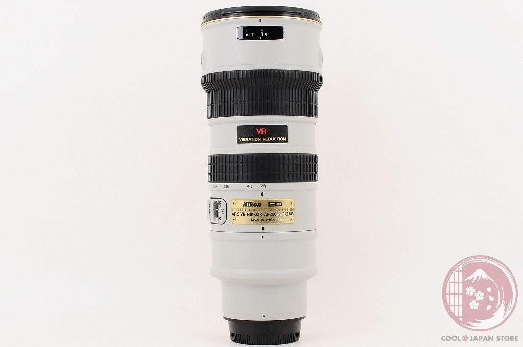[MINT+ w/Hood Tripod] Nikon AF-S 70-200mm f/2.8 G ED VR IF Light Gray Lv71