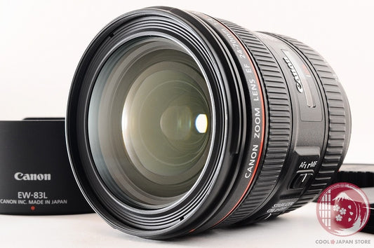 [TOP MINT w/ Hood Caps] Canon EF 24-70mm f/4 L USM from Japan Ls99