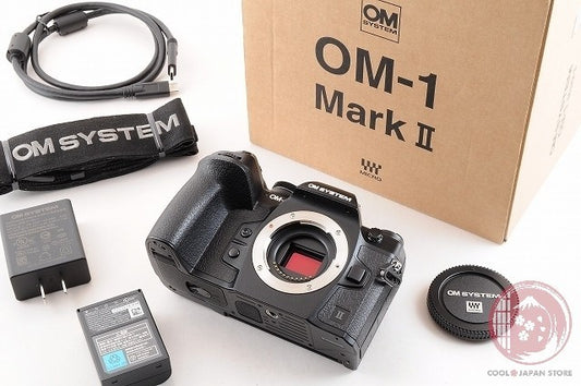 [ 4632 shots TOP MINT in Box ] Olympus OM-1 Mark II from Japan Ck32
