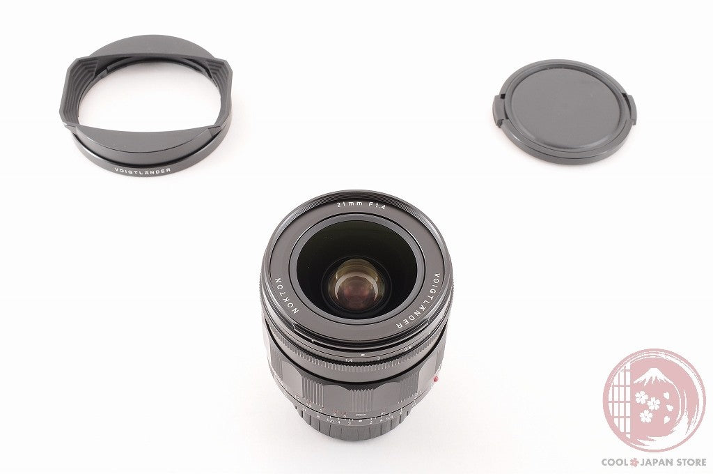 DDU [MINT+ Hood Caps] Voigtlander NOKTON 21mm f/1.4 VM Japan Lt63