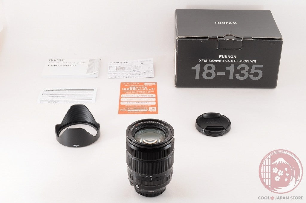 DDU[MINT+ inBox] FUJIFILM Fuji Fujinon XF 18-135mm F/3.5-5.6 R LM OIS WR Lu25