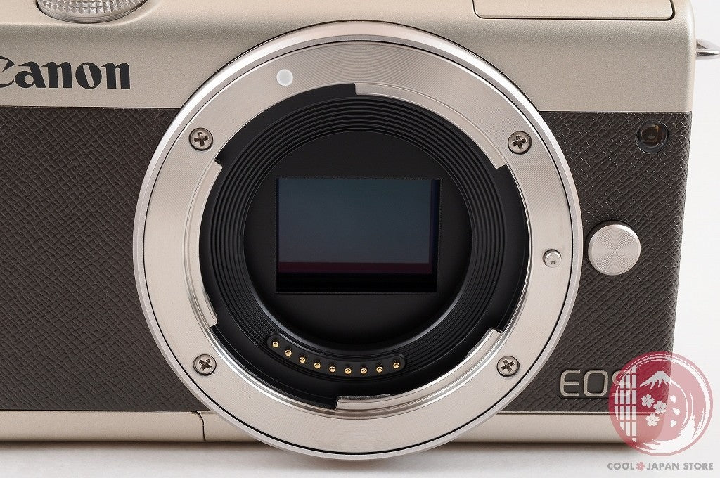 [TOP MINT w/ 15-45mm in Box] Canon EOS M200 Gold from Japan Cl95