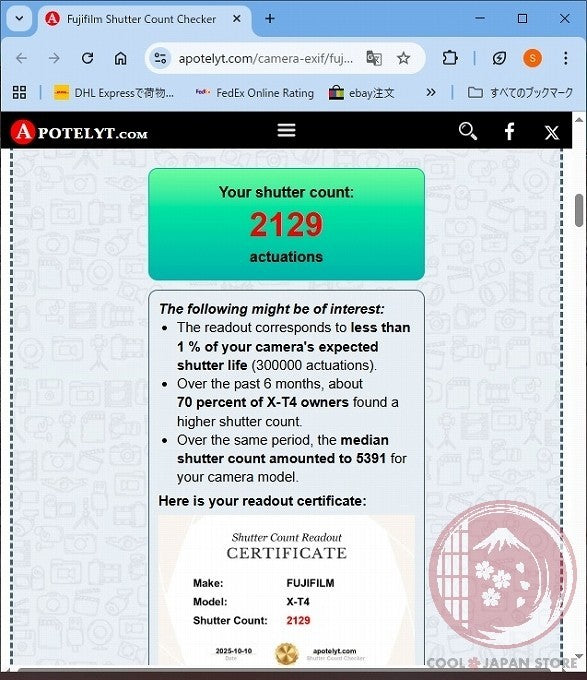 DDU[ 2129 shots MINT in Box ] Fujifilm Fuji X-T4 XT4 Black 26.1MP Cj53