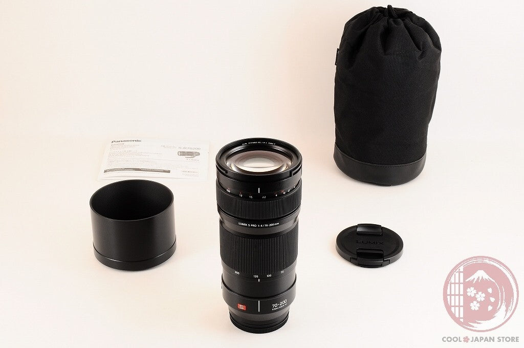 [TOP MINT w/ Hood Pouch] Panasonic LUMIX S 70-200mm f/4 PRO from Japan Lr56
