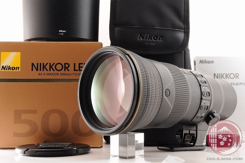 [MINT+ in Box] Nikon AF-S 500mm f/5.6 E PF ED VR from Japan Lu89