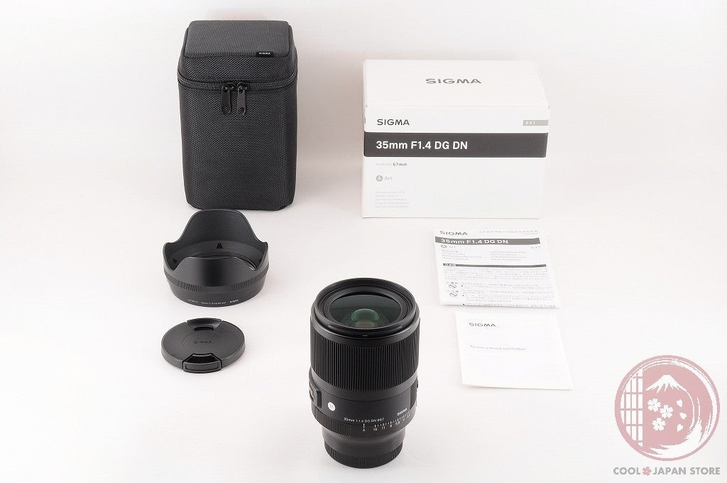 DDU[TOP MINT in Box]SIGMA 35mm F1.4 DG DN Art for SONY Box from Japan Lu54
