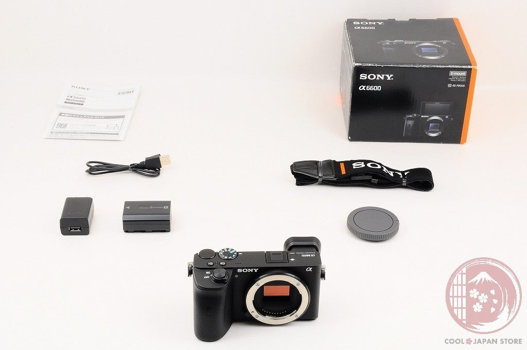 Unlock Languages [ 39778 shots TOP MINT in Box ] Sony A6600 ilce-6600 Japan Cl03