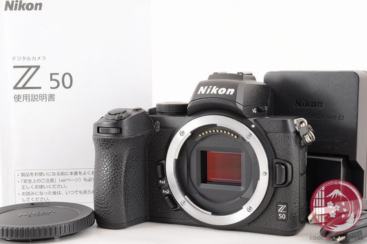 DDU [ 10859 shots MINT+ w/Charger Cable ] Nikon Z50 50 from Japan Cj87