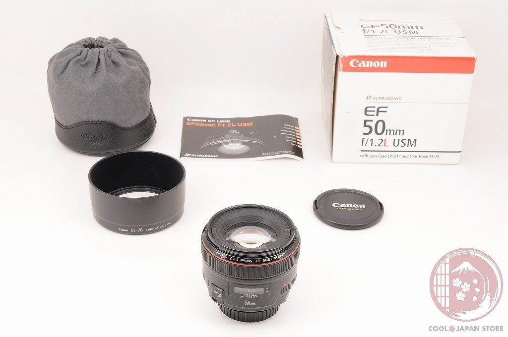 [ TOP MINT in Box ] Canon EF 50mm f/1.2 L f1.2L USM from Japan Lw53
