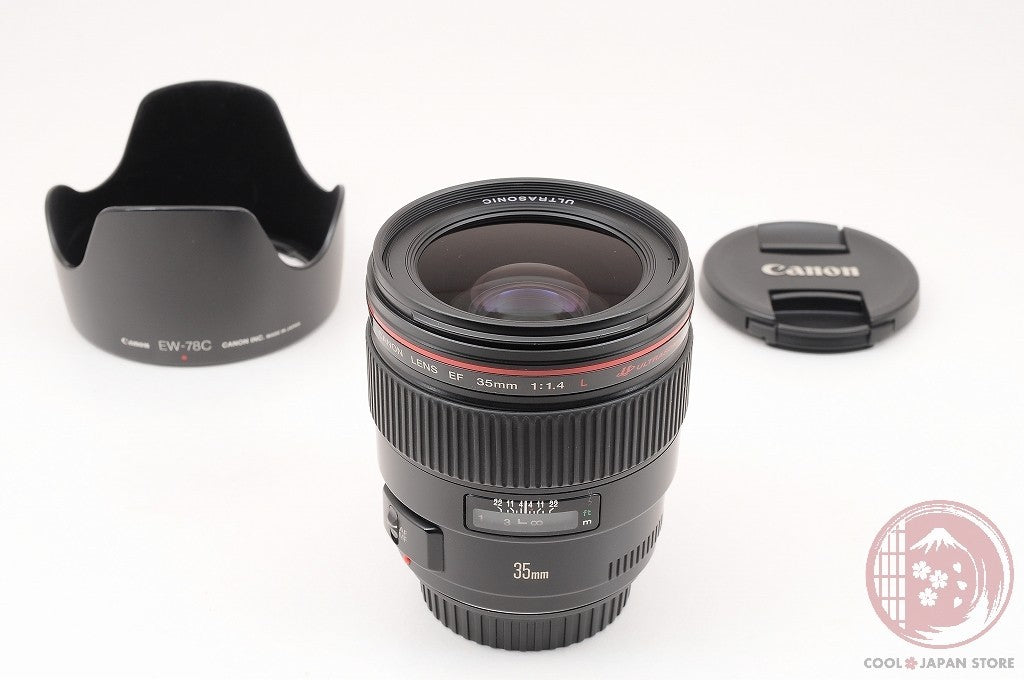 [MINT w/ Hood Caps] Canon EF 35mm f/1.4 L f1.4L USM from Japan Ly75