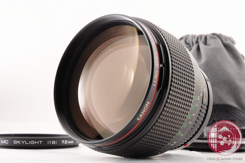 [MINT+ w/ Filter Pouch] Canon New FD NFD 85mm f/1.2 L Portrait Prime Lens Lz23