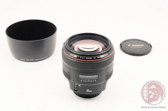 [MINT+ w/ Hood Caps] Canon EF 85mm f/1.2 L II USM from Japan Lv41
