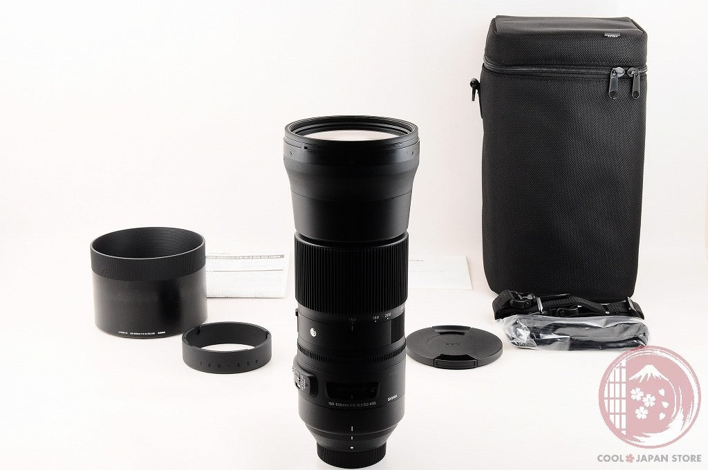 [MINT+ w/Hood Case] Sigma 150-600mm f/5-6.3 DG OS HSM Contemporary NIKON Lv48