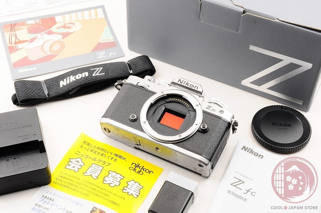 [ 201 shots TOP MINT in Box ] Nikon Z fc Zfc Silver 20.9MP from Japan Cl02