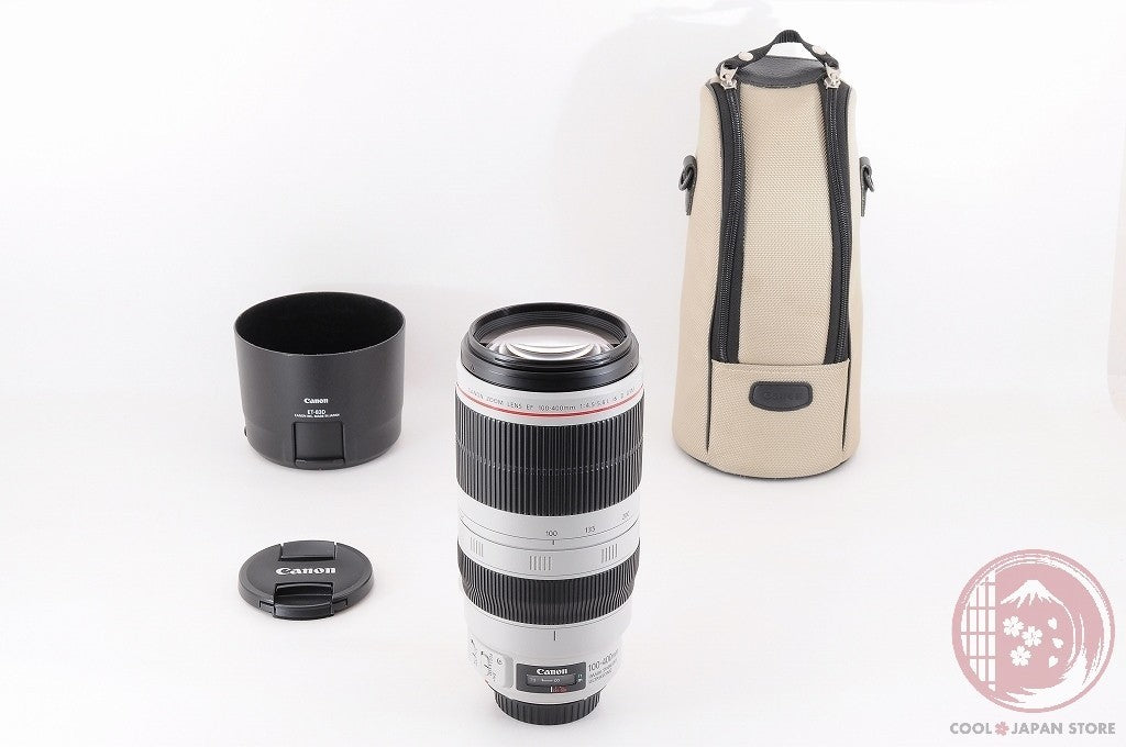 DDU[MINT+ w/ Hood Case] Canon EF 100-400mm f/4.5-5.6 L IS II 4.5-5.6L USM Lu74