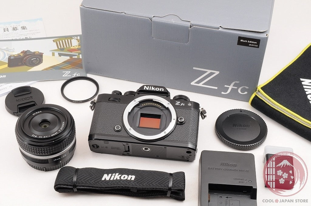 [ 1255 shots MINT in Box ]  Nikon Z fc 28mm black from Japan Cm17