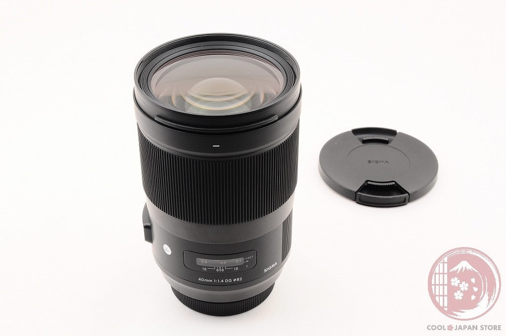 [MINT w/Caps] Sigma 40mm f/1.4 DG HSM Art CANON EF mount from Japan Lv74