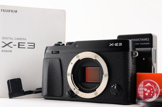 DDU [ 205 shots MINT+ w/Charger Cable ]Fujifilm Fuji X-E3 24.3MP Mirrorless Cf26