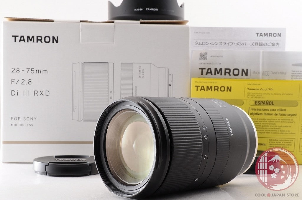READ[MINT in Box] Tamron 28-75mm f/2.8 Di iii RXD Sony from Japan Lz17