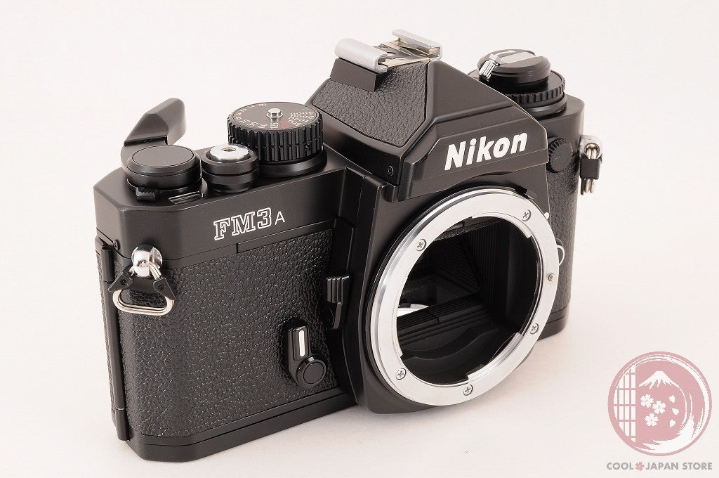 [MINT w/ Strap Cap] Nikon FM3A Black S/N 305XXX from Japan Cg87