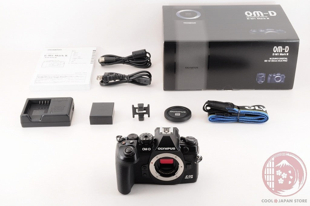 [ 1125 shots TOP MINT in Box ] OLYMPUS OM-D E-M1 Mark III 20.4MP Cj09