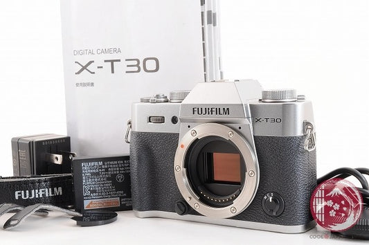[ 11637 shots MINT w/ Strap Cable] Fujifilm Fuji X-T30 26.1MP Mirrorless Ck45