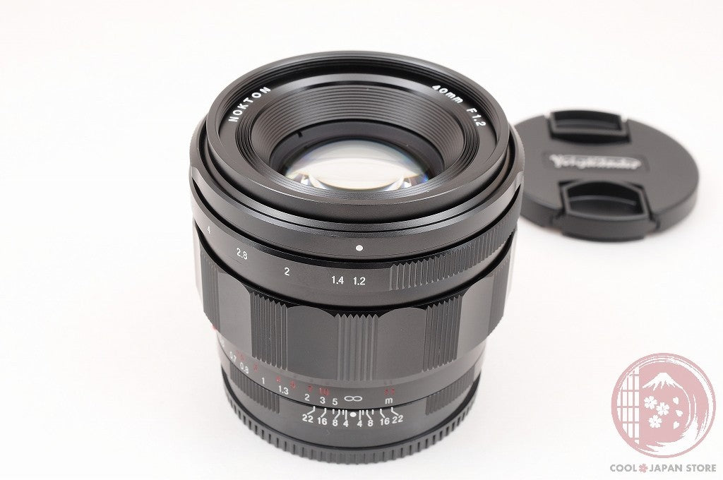 [MINT+ w/ Caps] COSINA Voigtlander NOKTON 40mm f/1.2 SONY Japan Ly76