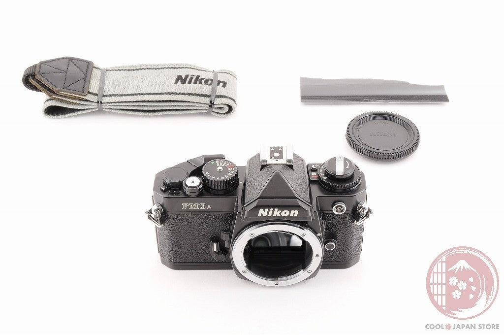 [MINT w/ Strap Cap] Nikon FM3A Black S/N 219972 from Japan Ck16