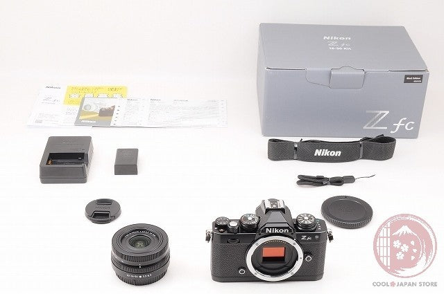 [ 1033 shots MINT+ w/ 16-50mm in Box] Nikon Z fc 16-50mm black from Japan Ck40