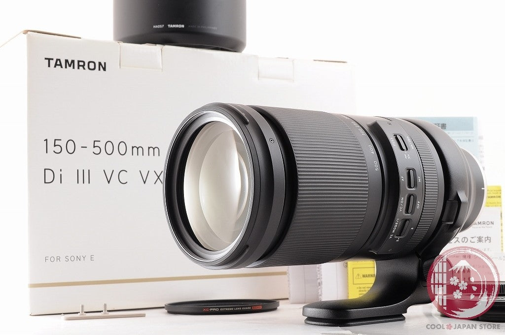 [MINT+ w/ Filter in Box] Tamron 150-500mm f/5-6.7 Di iii VC VXD Sony Japan Lw96