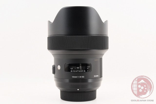 [MINT+ w/ Case Caps] Sigma 14mm f/1.8 DG HSM Art NIKON from Japan Lv14