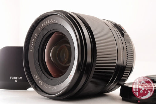 [TOP MINT w/Hood Caps] Fujifilm Fuji Fujinon XF 18mm f/1.4 R LM WR Lr91