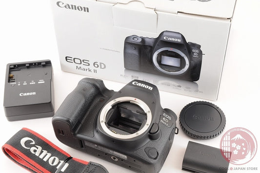 DDU[ 14595 shots MINT+ in Box ] CANON EOS 6D Mark II 26.2MP Digital SLR Cj64