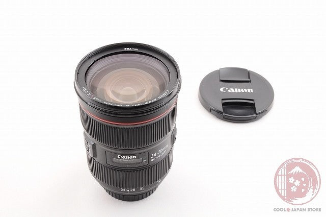 [ EXC5 w/ Caps ] Canon EF 24-70mm f/2.8 II L USM from Japan Lv13