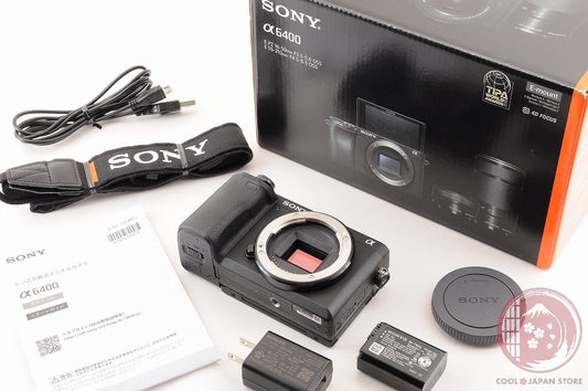 English OK [ 2200 shots TOP MINT in Box ] Sony A6400 from Japan Ci85