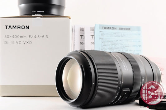 DDU [TOP MINT in Box] Tamron 50-400mm f/4.5-6.3 Di iii VC VXD Sony Japan Lt71